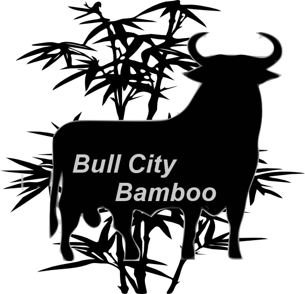 Bullcity Bamboo - Bamboo Clip Art (600x579), Png Download