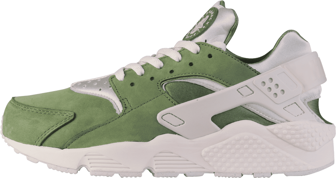 Nike Air Huarache Run Prm Treeline / Light Bone / Bamboo - Shoe (1200x1308), Png Download
