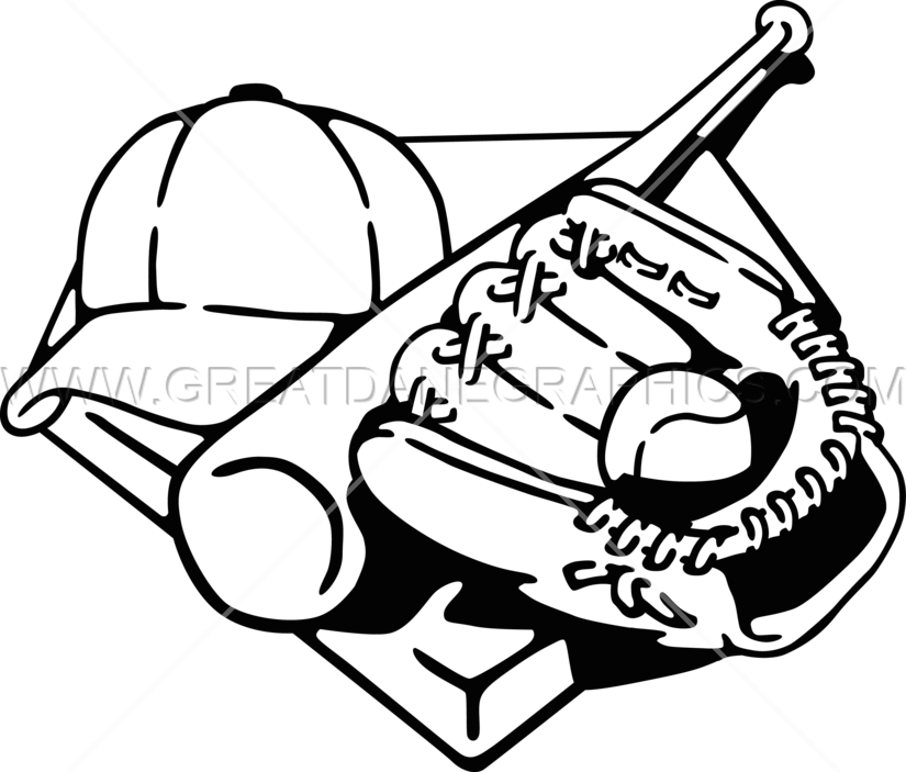 Baseball Players Equipment - Baseball (825x703), Png Download