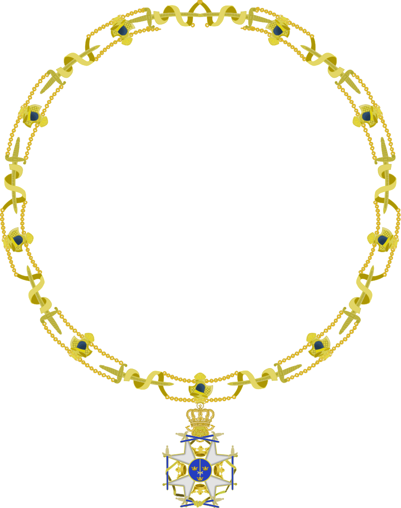 El Collar De La Orden Es De Oro Y Se Compone De Once - Ordre Collier Svg (800x1013), Png Download