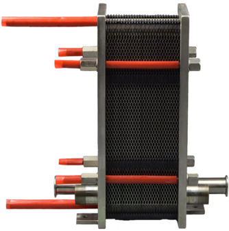 Cpe30h-xxd Stainless Steel Plate Heat Exchanger Side - Plate Heat Exchanger (480x480), Png Download