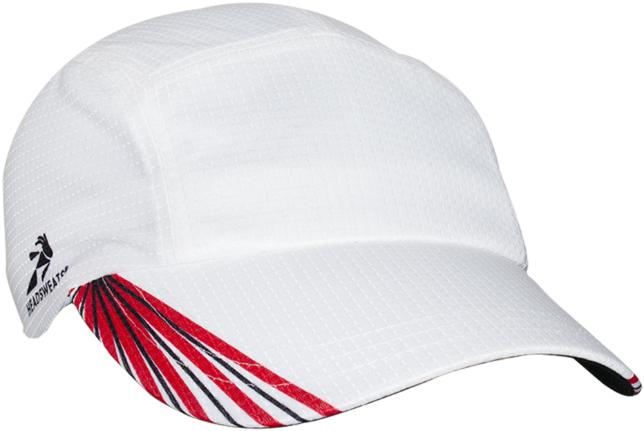 Copy Of White With Red/black Grid Race Hat - Headsweats Race Hat (1024x1024), Png Download