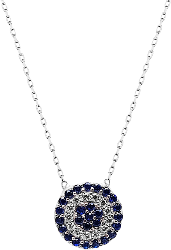 Collar De Plata Con Circones - Necklace (1000x1000), Png Download