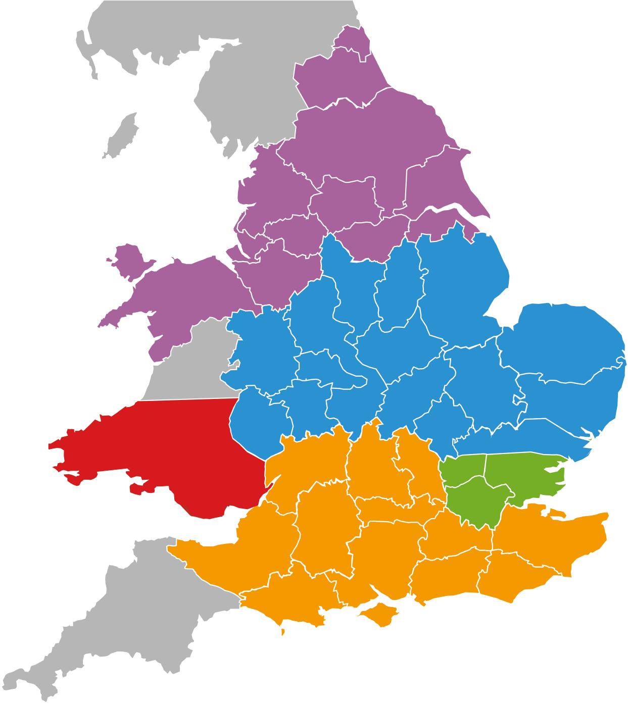 Compass North - Brexit Map Remain Leave (1288x1415), Png Download