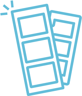 Photo Strip Frames - Orlando (392x392), Png Download