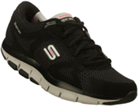 1315664454-12470 Blk - Skechers Shape Ups Liv (500x500), Png Download
