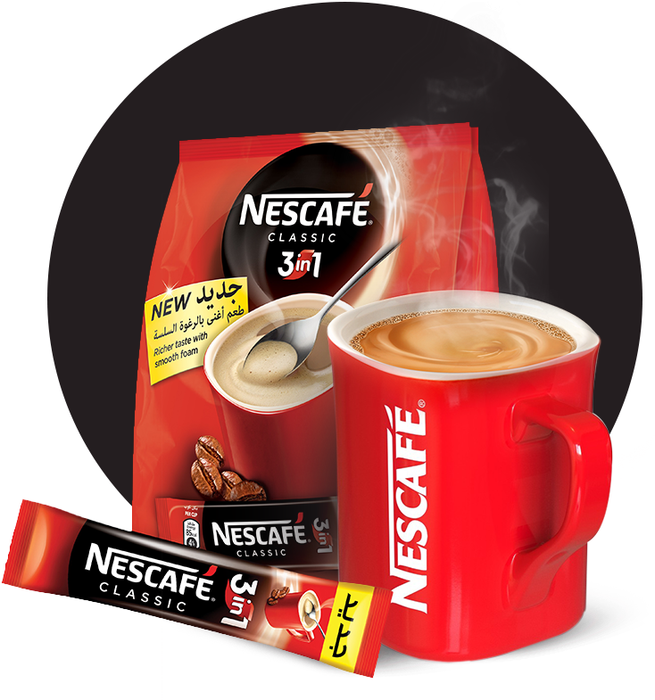 Nescafé® My Cup® 3in1 Regular Coffee Mix 20g - Kopi Nescafe (900x900), Png Download