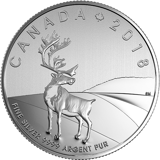 Caribou Coin (570x570), Png Download