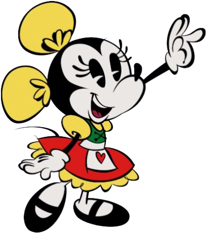 Amazing Minnie Mouse Backgrounds Mickey Mouse Cartoon - Mickey Mouse Yodelberg Minnie (414x473), Png Download