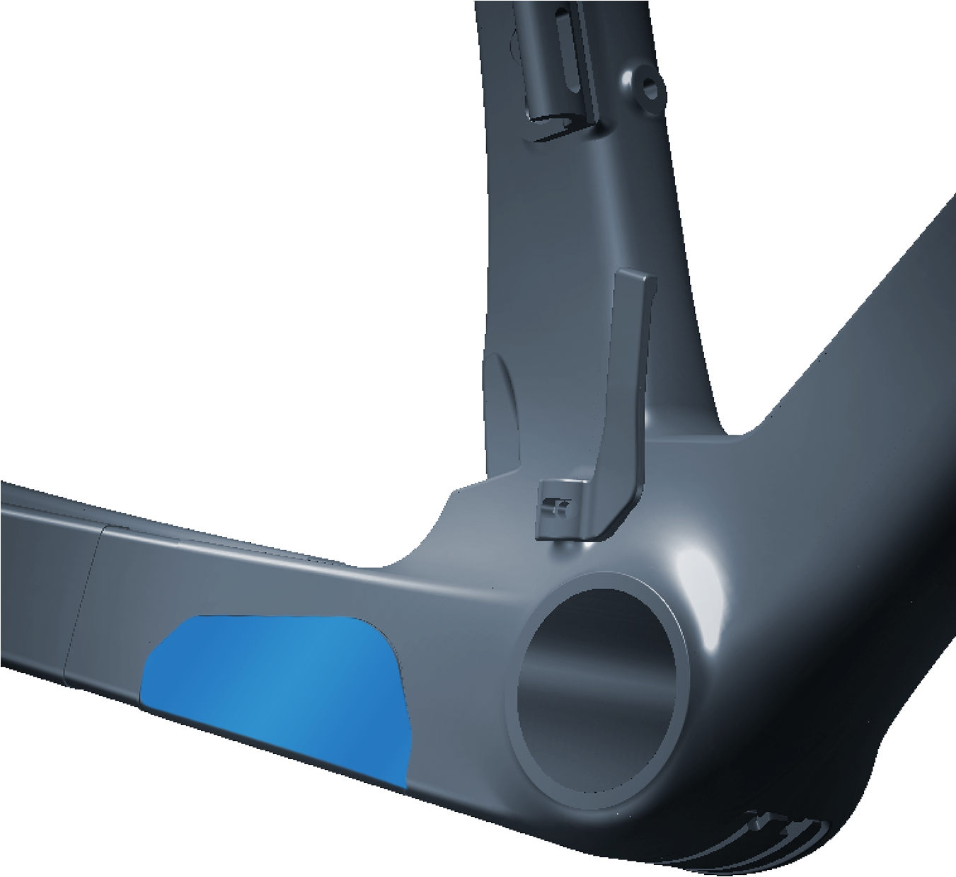 Chainstay Protector Supreme - Segway (1350x1350), Png Download