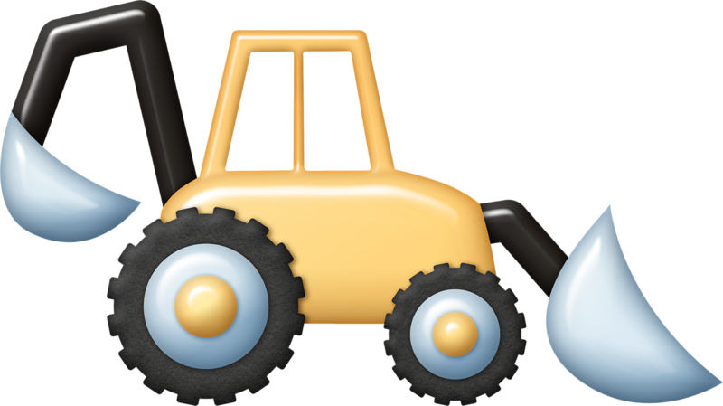 Construction For Kids, Construction Worker, Tractor - Paper (800x449), Png Download