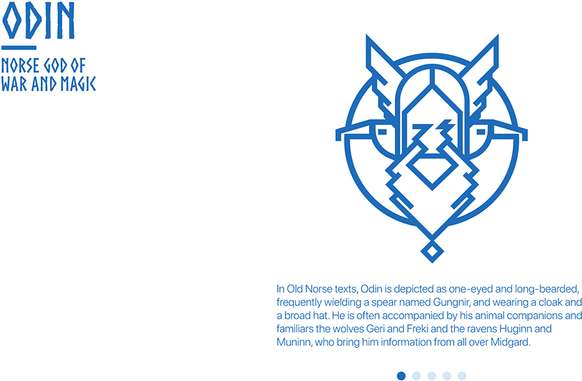 Norse Gods - Emblem (1400x700), Png Download