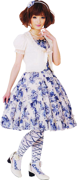 Some Photography - Classic Lolita Png (270x630), Png Download