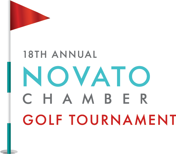 Golf-semi Trans - Novato Chamber Of Commerce (573x503), Png Download