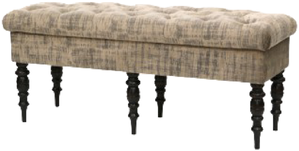 Dylan Ottoman - Bench (600x600), Png Download