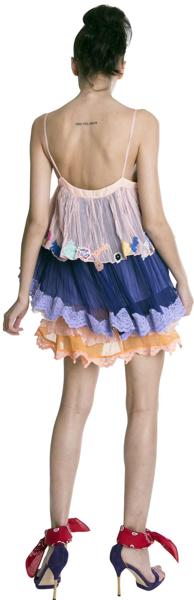 Lolita Premium Multi Top Lolita Premium Multi Top - Girl (649x2000), Png Download