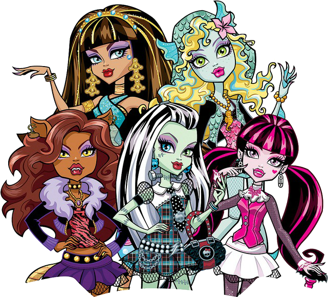 Monster High Em Png - Monster High Png (711x601), Png Download