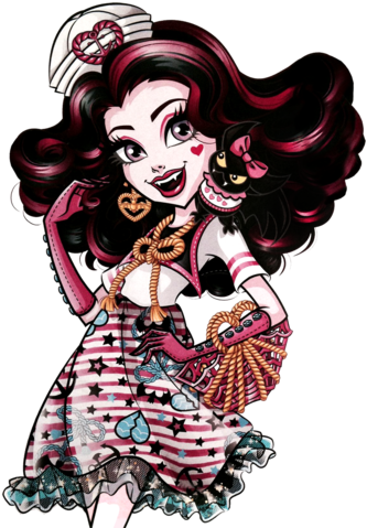 Image Profile Art Draculaura Geek Shriek Png Monster - Monster High Shriek Wrecked Draculaura (356x479), Png Download