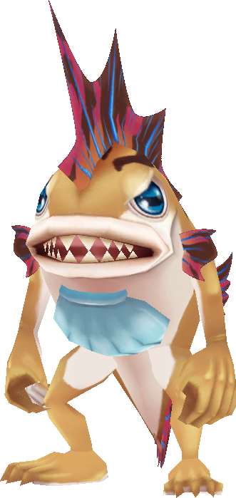 Big Fish - Monkfish (331x699), Png Download