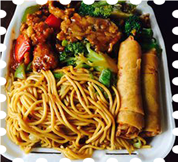 Due To Popular Demand, The Big Combo Box Meal Is For - Chinese Combo For 1 (381x338), Png Download