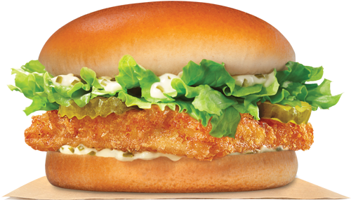 Download Big Fish Sandwich - Burger King Fish Sandwich | Transparent ...