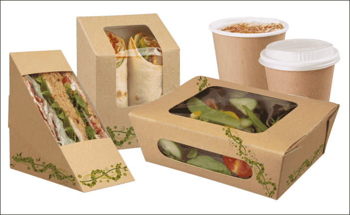 Food-boxes - Environment Friendly Food Packaging (702x432), Png Download