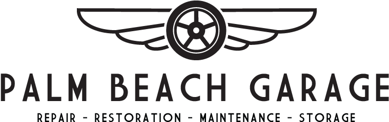 Palm Beach Garage - Circle (774x242), Png Download