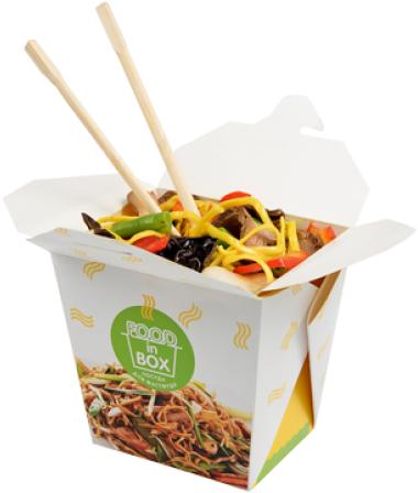 Noodle Box (500x500), Png Download
