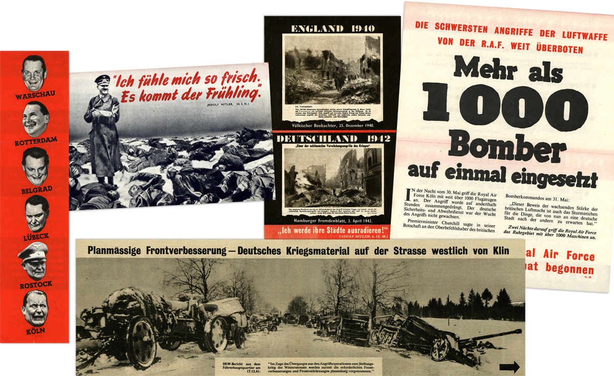 Pwe G-series Leaflets From - World War 2 German Propaganda (1200x735), Png Download