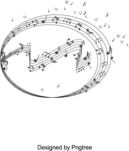 Curva Geométrica De Onda De Sonido Musica Personaje - Wave (640x640), Png Download