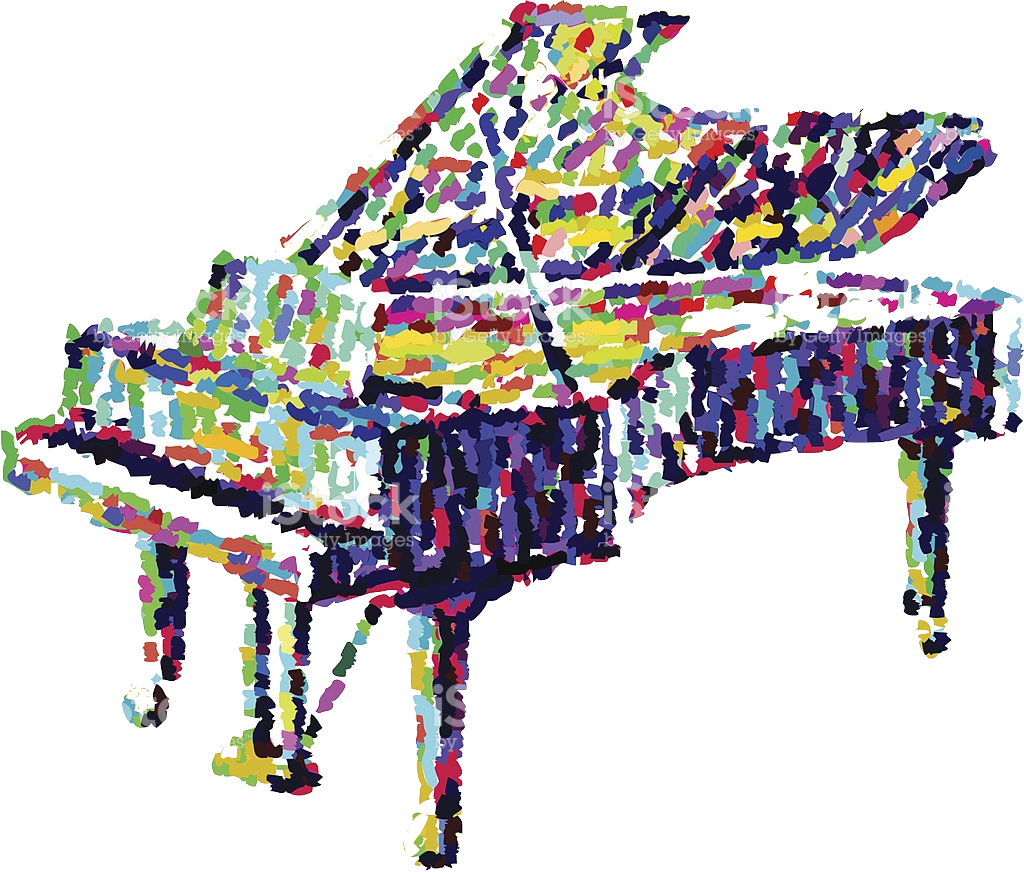 Piano Illustration Vector Id165036812 - Playing Scared: My Journey Through Stage Fright (1024x872), Png Download