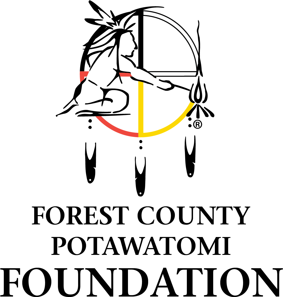 Boucher - Forest County Potawatomi Foundation Logo (1244x1500), Png Download