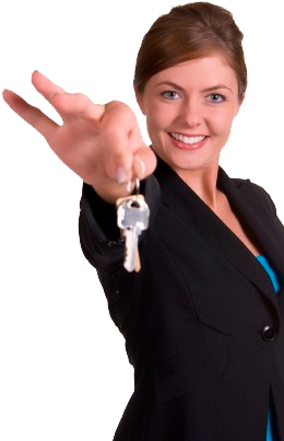 Prices Of Our Apartments For Rent In Madrid - Handing Over Keys (284x423), Png Download