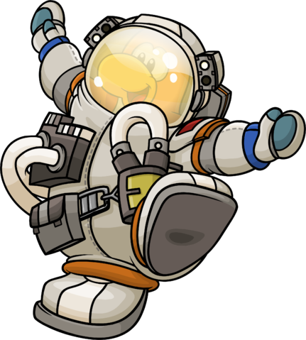 Penguin Style Apr 2011 2 - Club Penguin Astronaut (431x479), Png Download