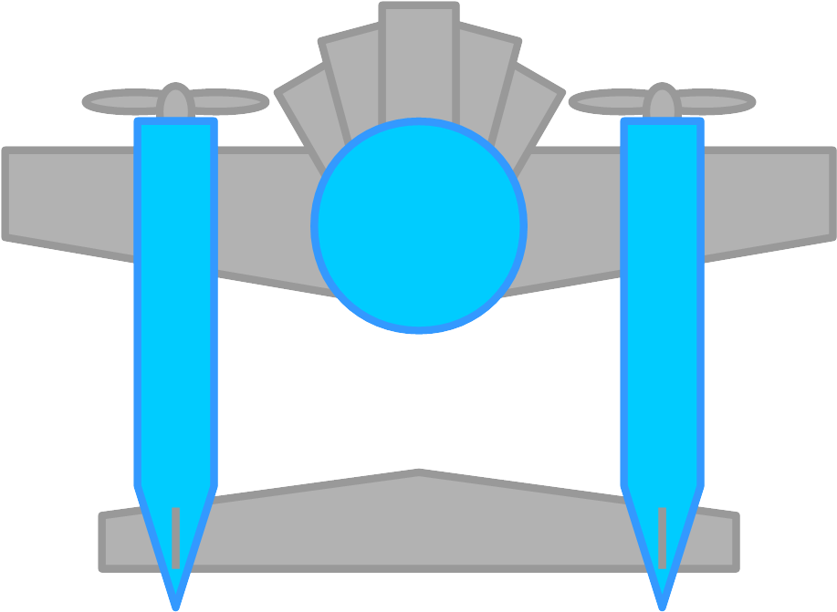 Penta-38 Lightning - Diagram (940x683), Png Download