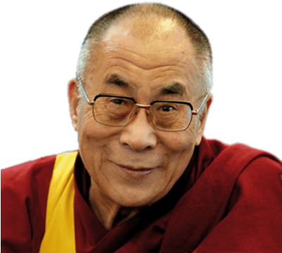Dalai Lama Portrait - Sages Paroles Du Dalaï-lama [book] (400x400), Png Download