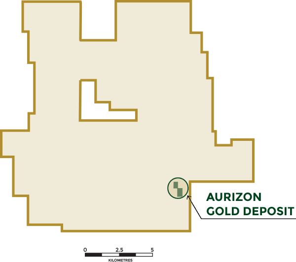 Aurizon Gold 43-101 Report - House (600x532), Png Download