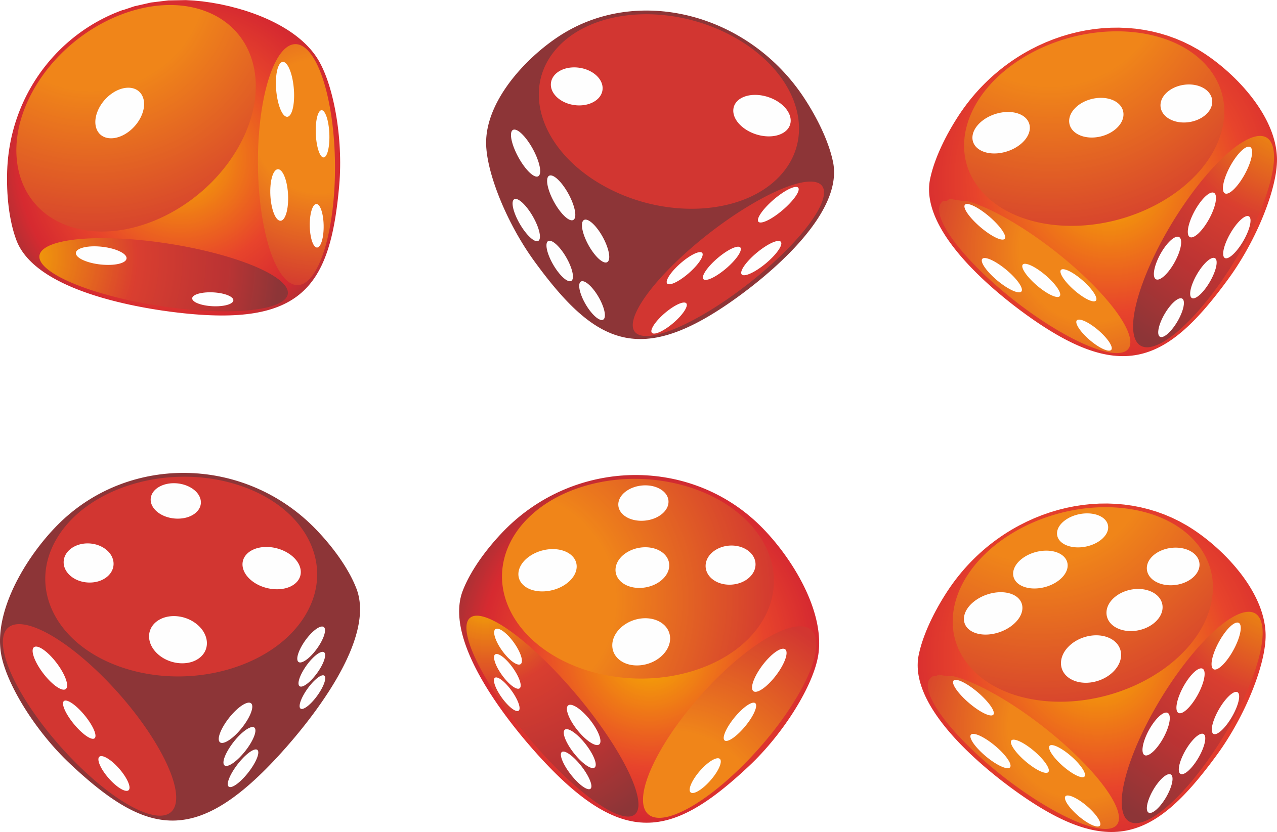 Dice (2524x1645), Png Download