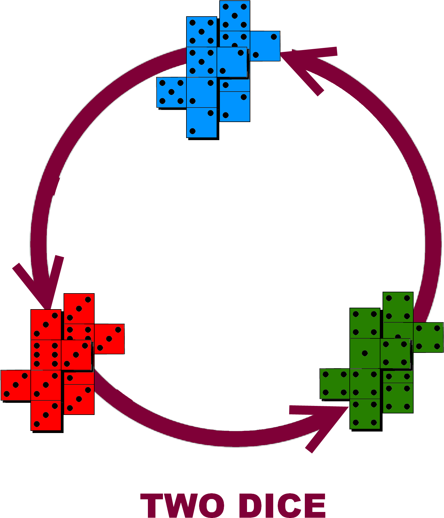 Double Whammy - Cross (2000x2000), Png Download