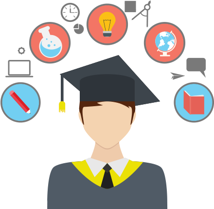 Estudiante Uns - Education Institutes (511x451), Png Download