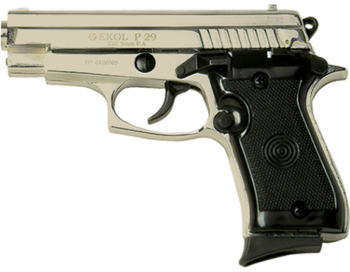 Ekol P29 Rev2 Satin Blank Firing Gun - Blank Gun (503x503), Png Download