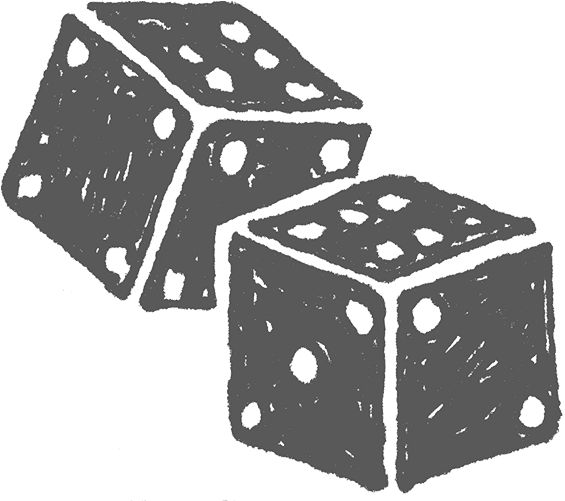 Claim This Tattoo - Dice Game (600x600), Png Download