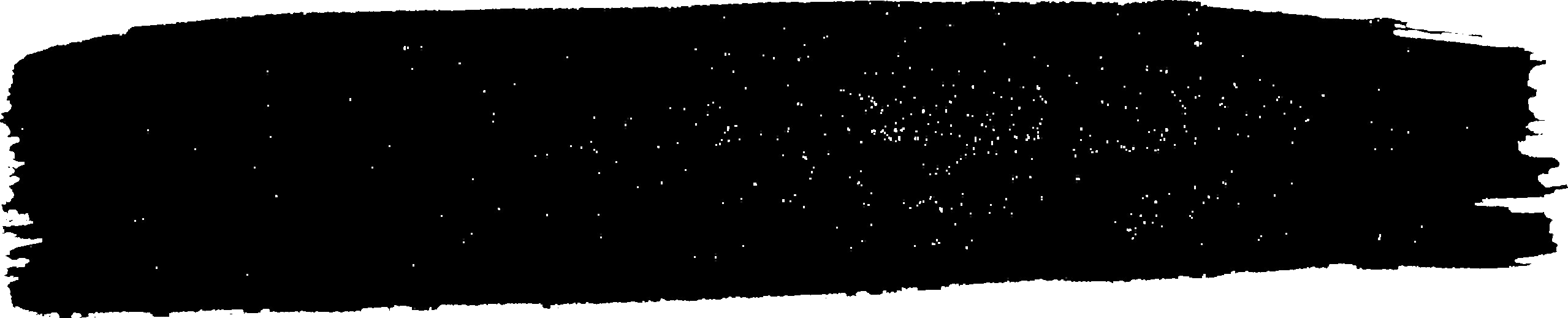 27 Grunge Brush Stroke Banner Vol - Star (2558x519), Png Download