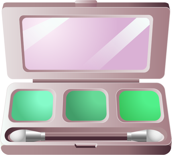 Make Up Clip Art (600x539), Png Download