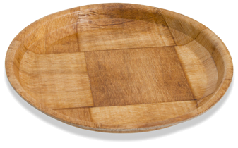 Crestware Cwpr6 6" Dia. Tray (376x338), Png Download