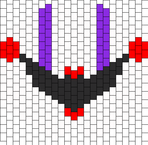Marionette Puppet Fnaf Mask Bead Pattern - Plur (483x472), Png Download