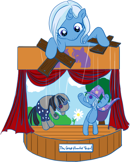 Bunnimation, Female, Filly, Foal, Marionette, Pony, - Cartoon (638x825), Png Download