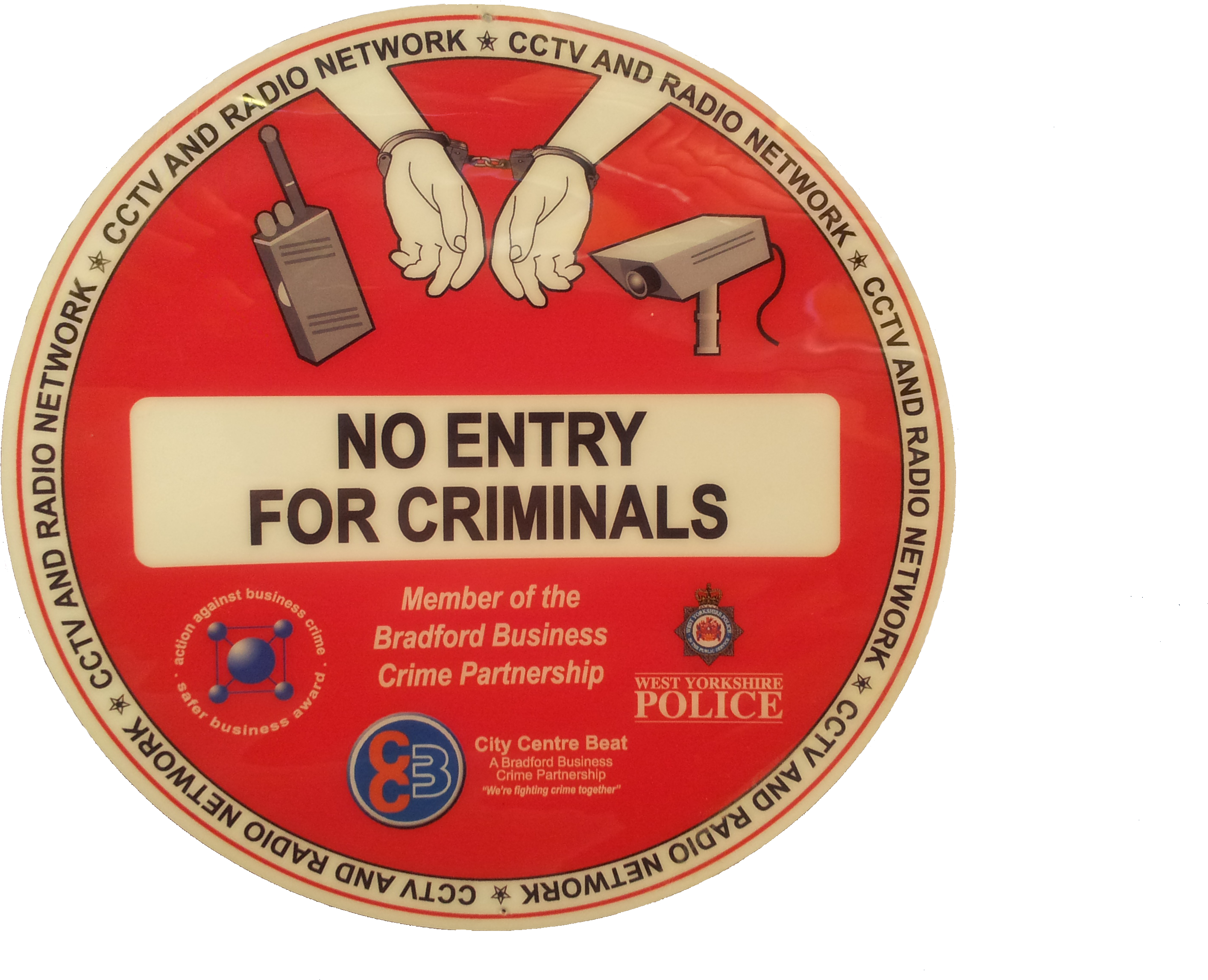 Ccb No Entry To Criminal Sticker - Nevşehir Hacı Bektaş Veli University (3264x2448), Png Download