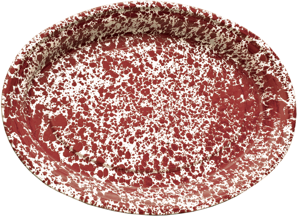 Crow Canyon Oval Platter Blue Marble (1001x1001), Png Download