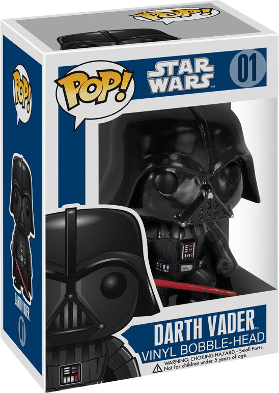 Funko Pop Star Wars Darth Vader - Pop Figure Darth Vader (548x772), Png Download